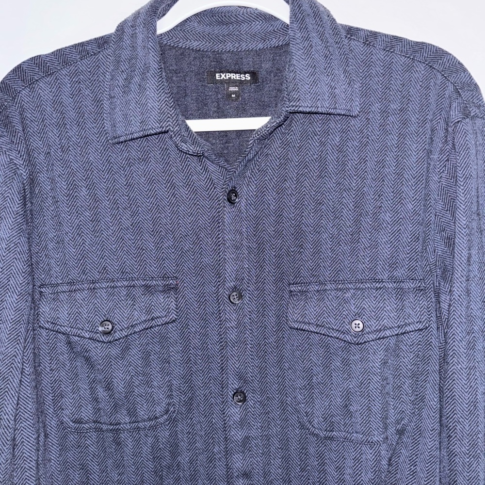 Express Shacket / Flannel Jacket - Picture 2 of 3